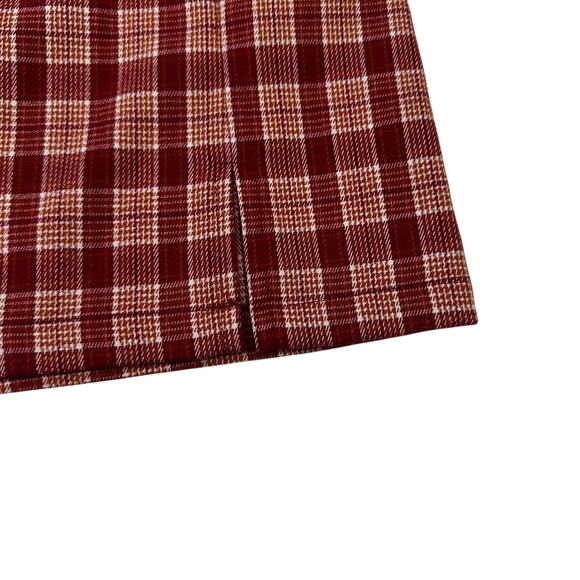 Brandy Melville Multicolor Plaid Mini Skirt Women's One Size | 37-4 - Picture 4 of 8